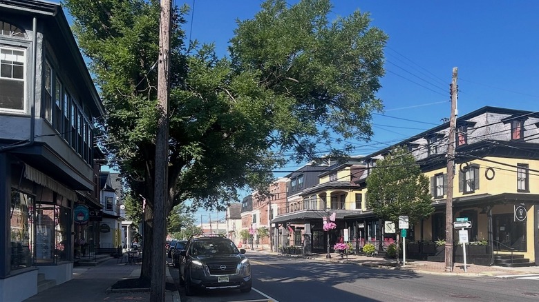 downtown Swedesboro, New Jersey