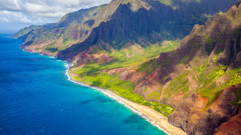 Napali Coast in Kauai