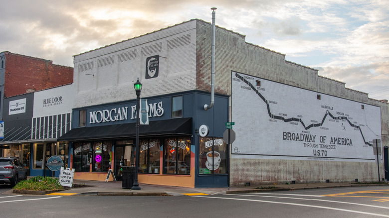 A view of downtown Brownsville, Tennessee