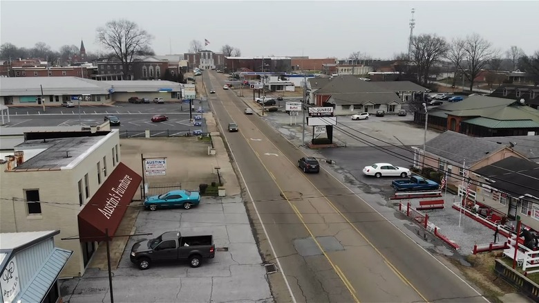 A view of downtown Brownsville, Tennessee