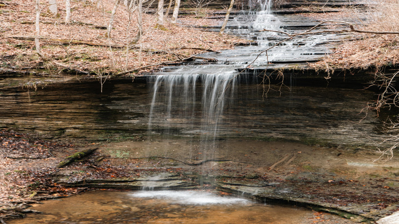 Fall Hollow Falls in Natchez Trace, Hohenwald