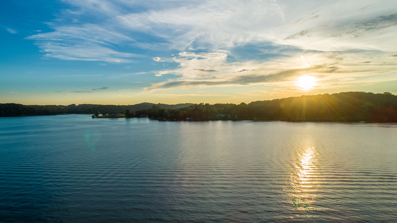 Sunset at Fort Loudoun Lake, Tennessee