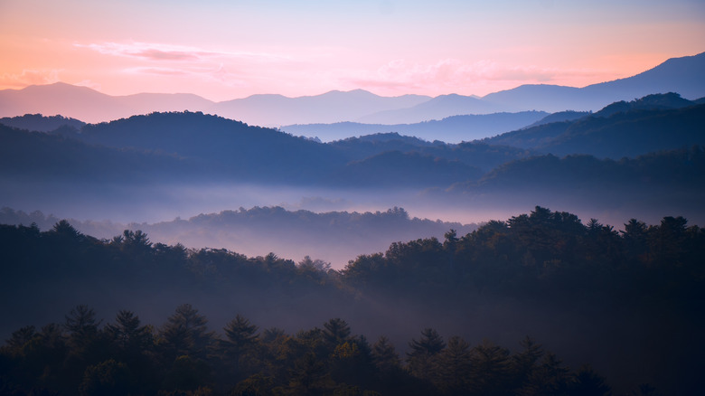 Sunrise at Great Smoky Mountains National Park