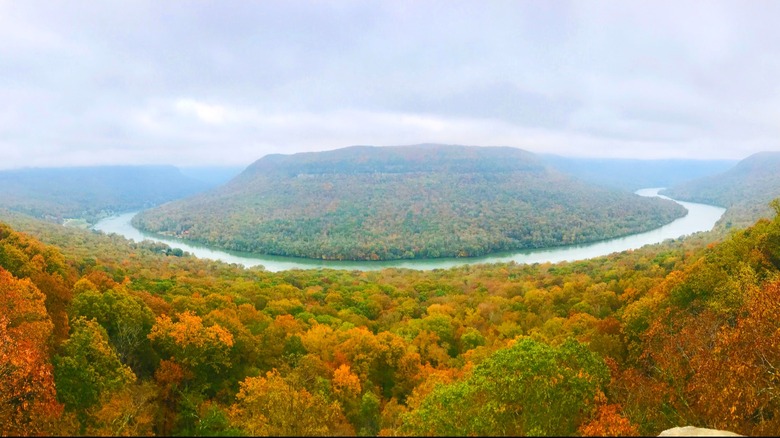 The Tennessee River Valley from Signal Mountain, Tennessee