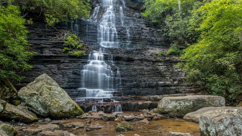 Benton Falls in Tennessee