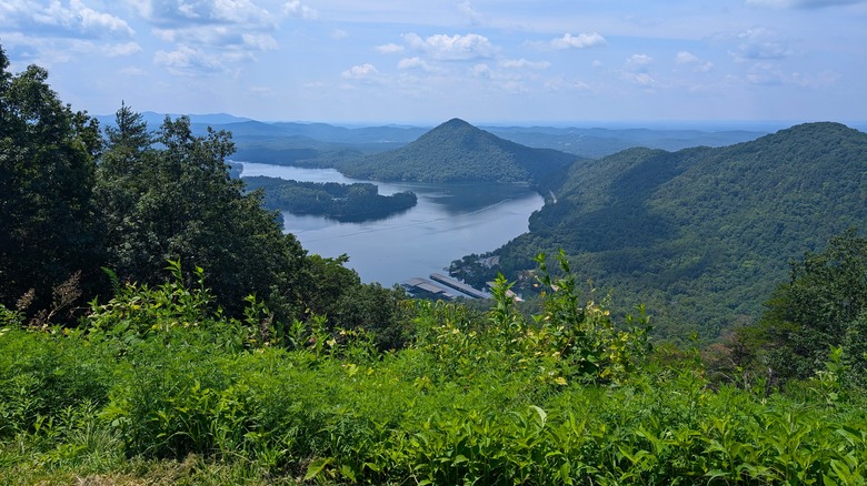 Lake Ocoee in Cherokee National Forest