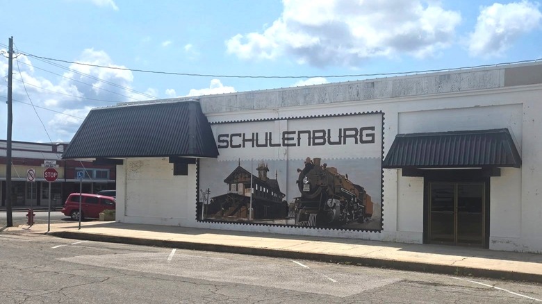 A building in Schulenberg, Texas