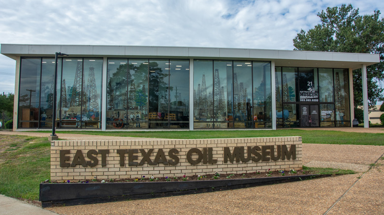 The East Texas Oil Museum in Kilgore, Texas