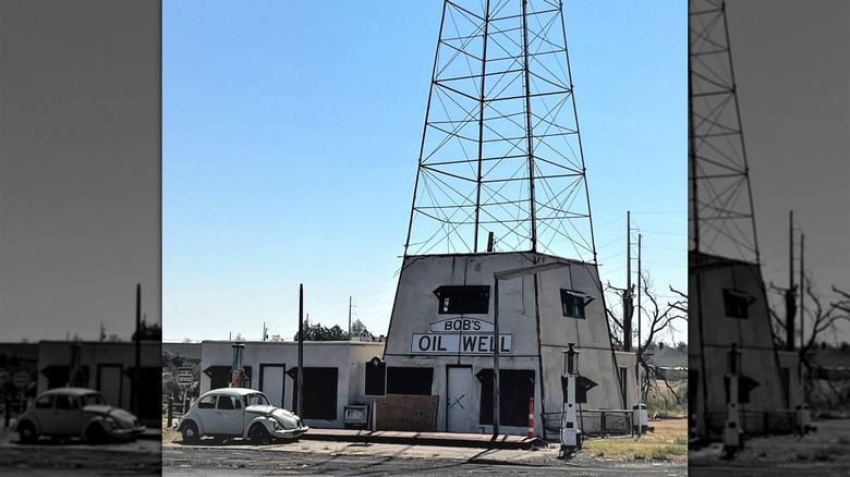 Bob's Oil Well in Matador, Texas