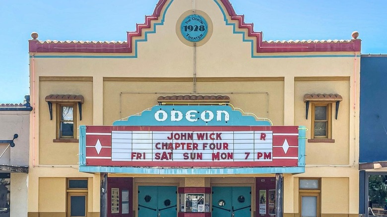 Odeon Theater in Mason, Texas