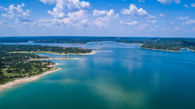 Lake Travis in Austin, Texas