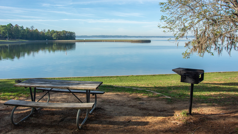 Lake Livingston reservoir