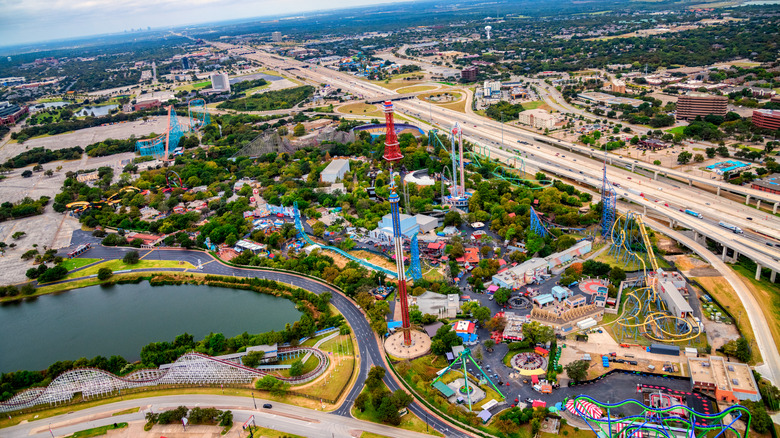 Six Flags Over Texas in Arlington, Texas