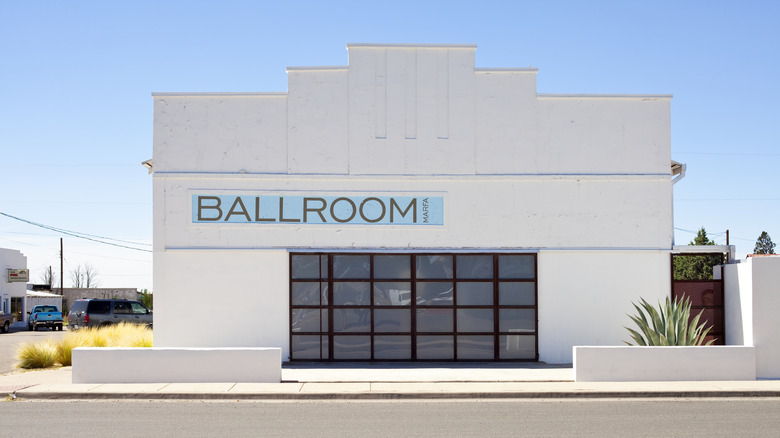 Ballroom gallery, Marfa, Texas