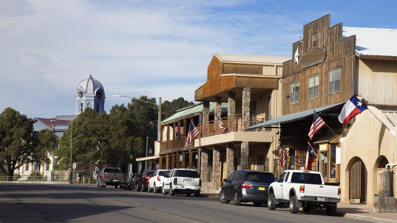 Downtown Fort Davis, Texas