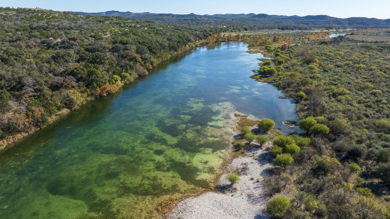 Lake at Silver Lake State Park, Texas
