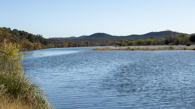 Lake at Silver Lake State Park, Texas