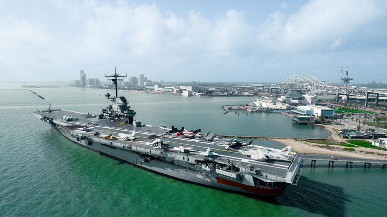 USS Lexington Museum by the Bay in Corpus Christi, Texas