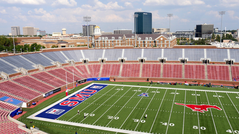 Gerald J. Ford Stadium on SMU Campus