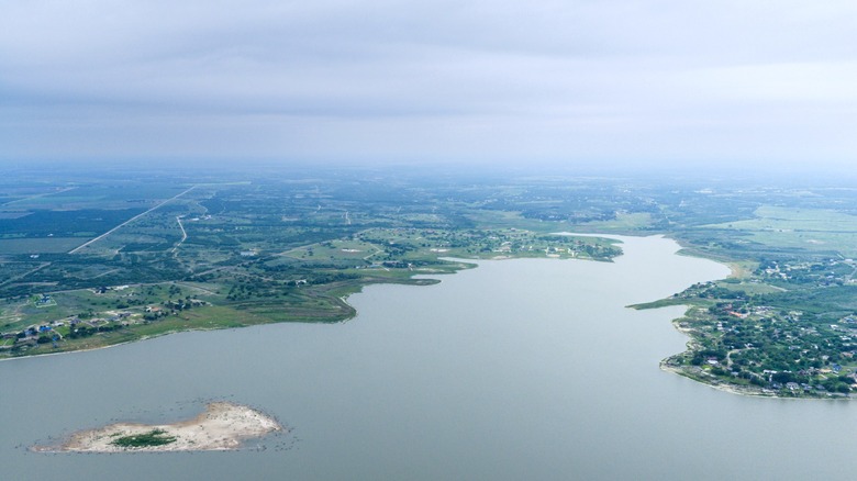 Lake Corpus Christi in Mathis, Texas