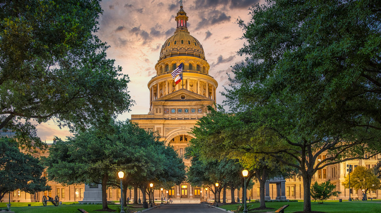 The Texas State Capitol in Austin
