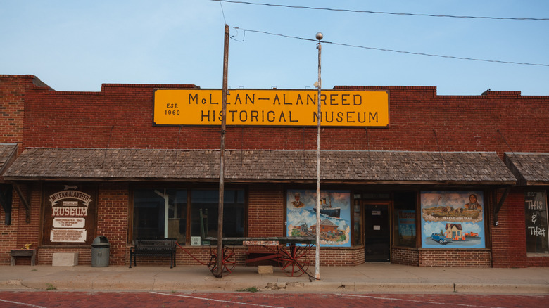 the McLean-Alanreed Area Museum in McLean, Texas