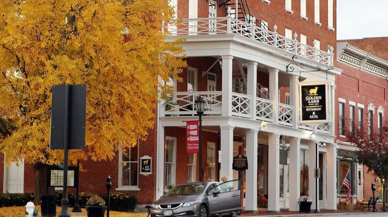 Buildings in downtown Lebanon, Ohio