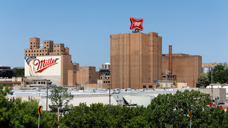 The Miller Brewery complex in Milwaukee
