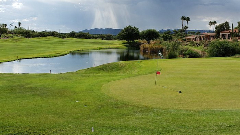 The golf course at San Ignacio Golf Club in Green Valley