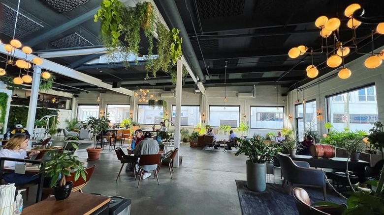 Interior view of Parlor Public House in Indianapolis