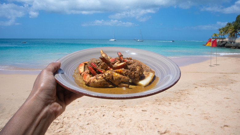 Caribbean cuisine with a view in Trinidad and Tobago