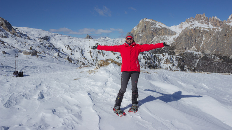 winter in the Dolomites