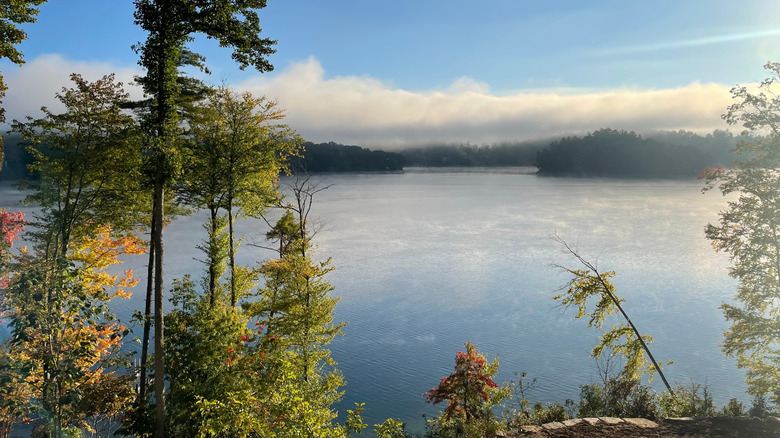 Lake Glenville in North Carolina