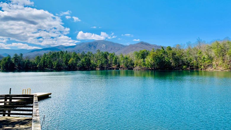 Lake Santeetlah in North Carolina