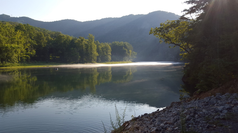 Watauga Lake in North Carolina