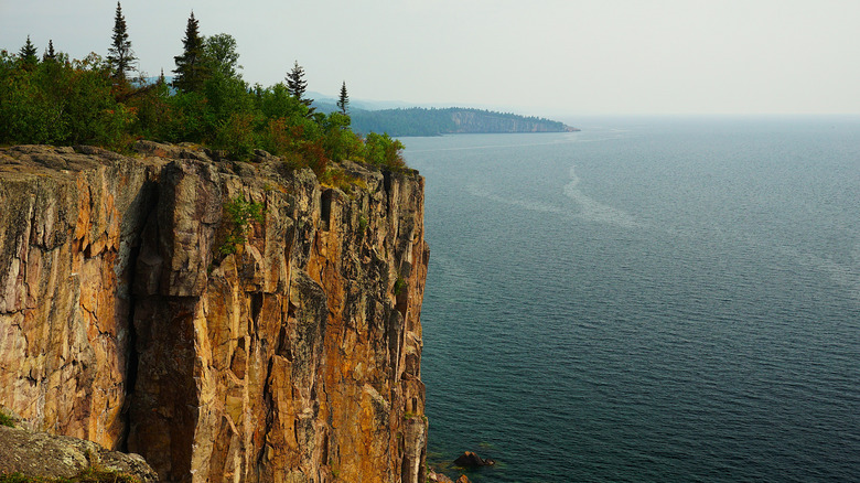 The Pallisade Head at Tettegouche State Park in Minnesota