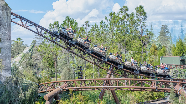 Hagrids motorbike adventure in Islands of adventure orlando