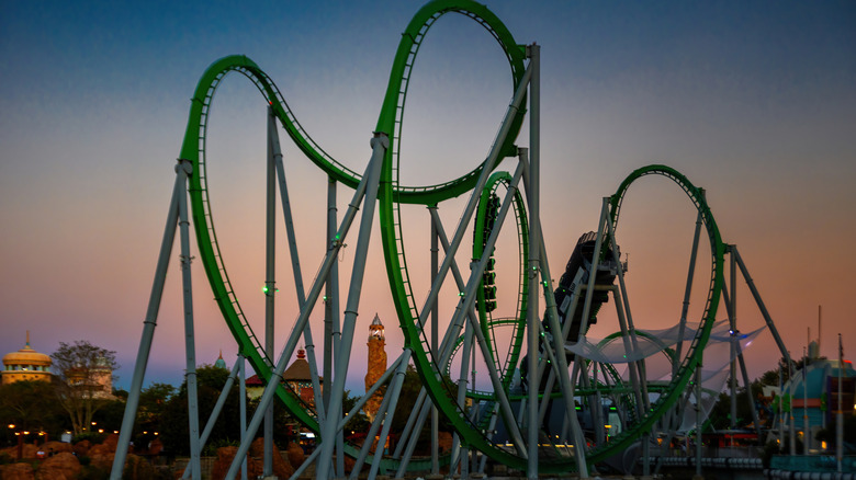 Incredible hulk rollercoaster in Islands of adventure orlando