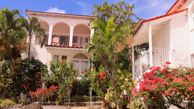 Exterior view of Mount Cinnamon Beach & Wellness Resort in Grenada