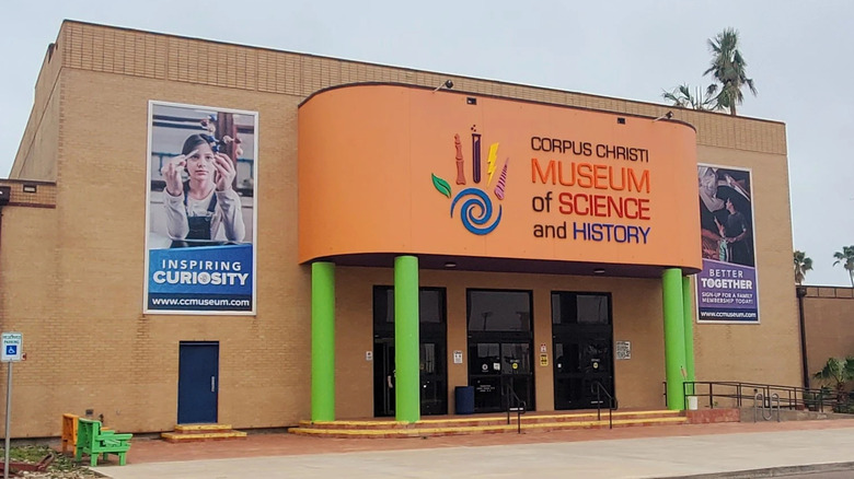 Exterior of Corpus Christi Museum of Science and History