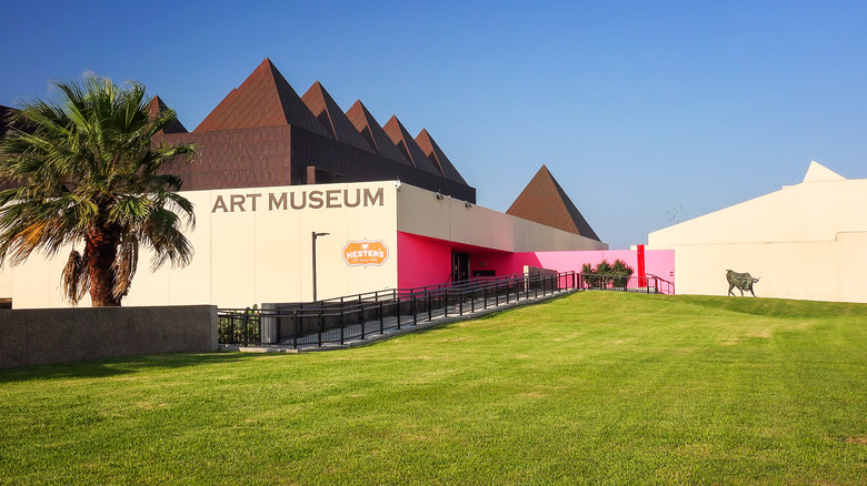 Exterior of Art Museum of South Texas
