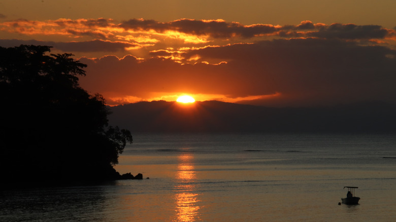 Sunset in Taveuni Island, Fiji