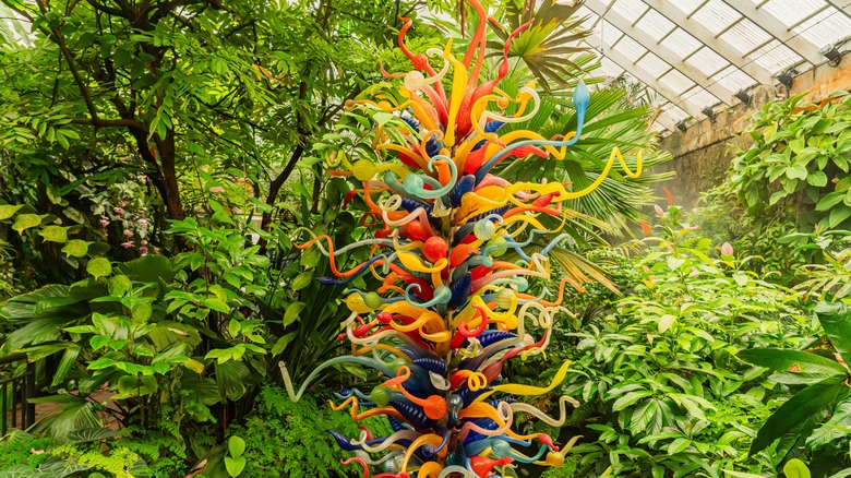 Chihuly glass art at Fairchild