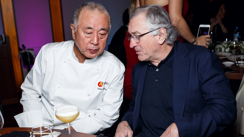 Nobu Matsuhisa and Robert De Niro