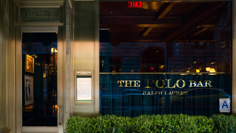 Exterior of The Polo Club in New York
