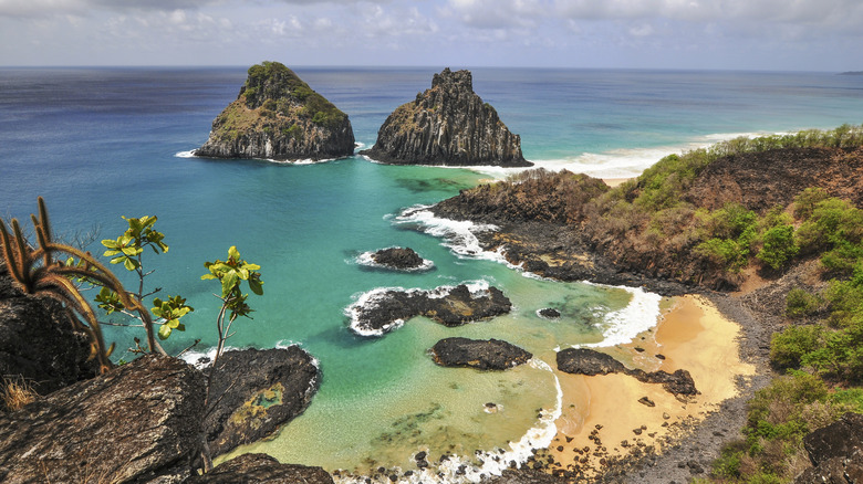 Fernando de Noronha aerial