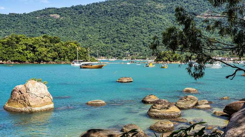 beach on Ilha Grande