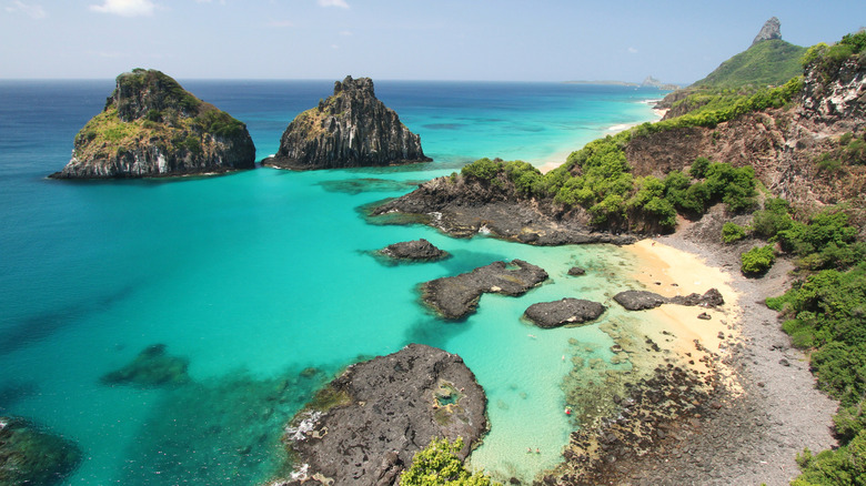 Fernando de Noronha aerial