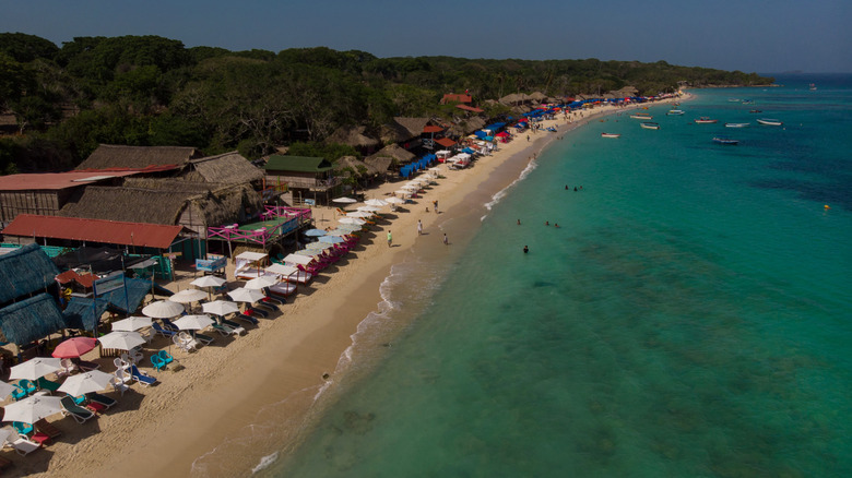 Playa Blanca on Isla Baru