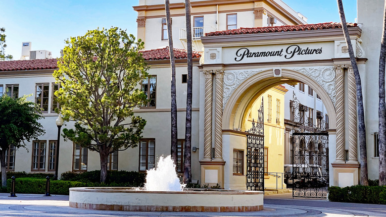 Paramount Pictures entrance